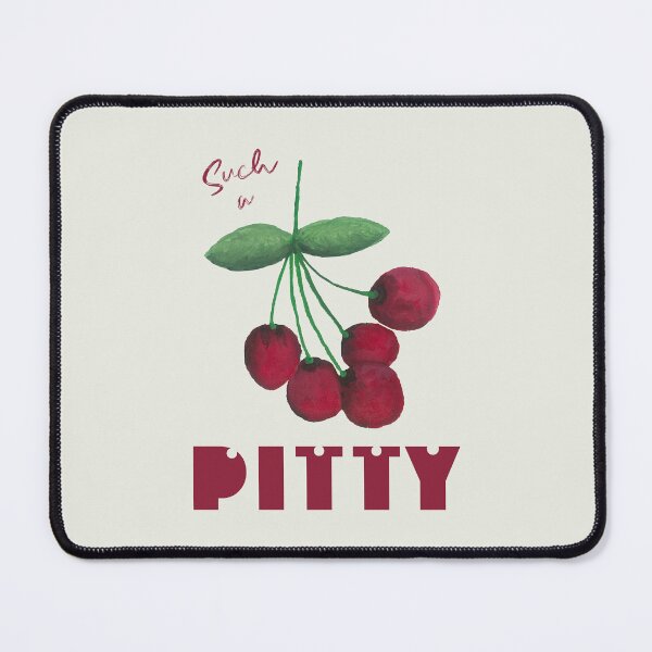 Item preview, Such a Pity Red Cherries Hanging From a Branch Painting Such a Pitty designed and sold by Blue Daisy Studio.