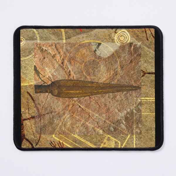Item preview, Prehistoric Fossils Textures Montage Assemblage Color Design  designed and sold by EarthArtDesigns.