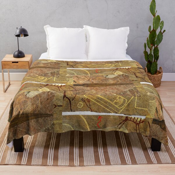 Item preview, Prehistoric Fossils Textures Montage Assemblage Color Design  designed and sold by EarthArtDesigns.