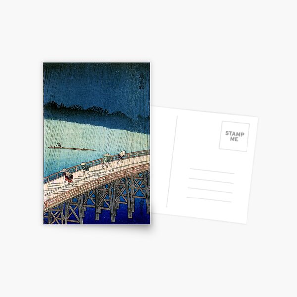 Item preview, 1857 Shin-Ohashi Bridge, Japan designed and sold by historicimage.