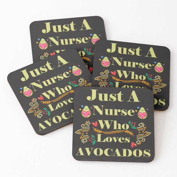 Item preview, Just A Nurse Who Loves Avocados designed and sold by zemama.