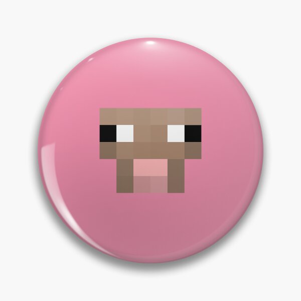 Item preview, Pink Sheep Minecraft designed and sold by Emote Bot.