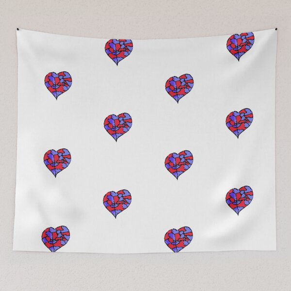 Item preview, Valentines Day heart pixelated heart design  designed and sold by Coffeemerc117.