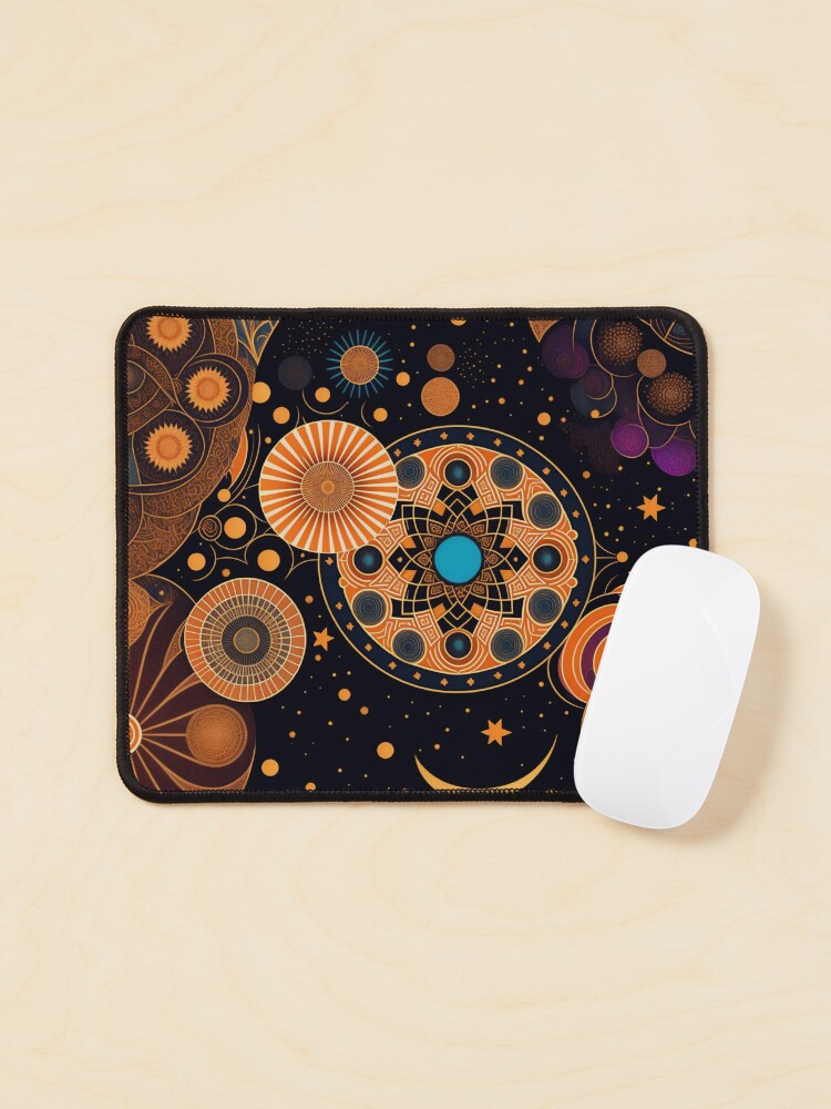 Thumbnail 1 von 5, Mauspad, The Mandala Universe designt und verkauft von leviatansworks.