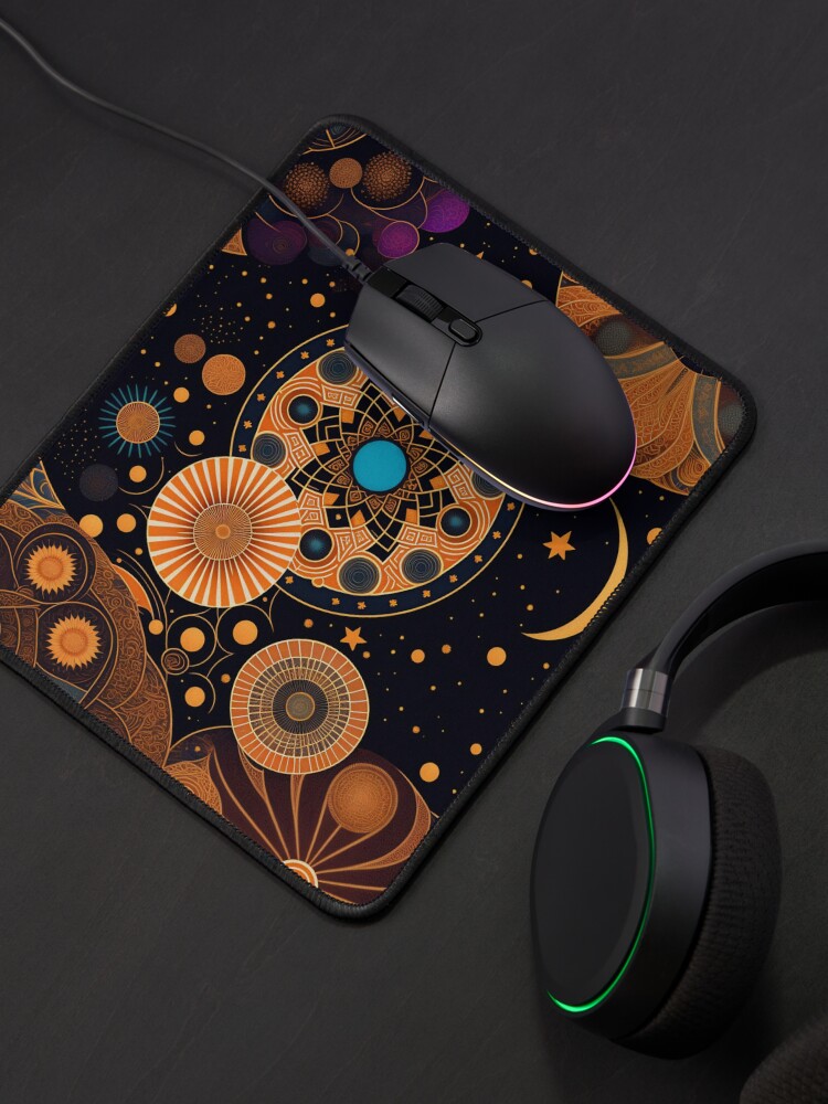 Thumbnail 4 von 5, Mauspad, The Mandala Universe designt und verkauft von leviatansworks.
