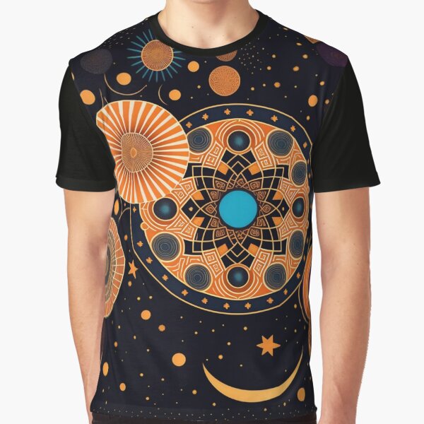 The Mandala Universe Graphic T-Shirt