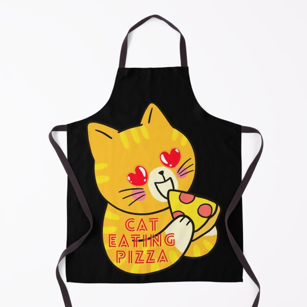 Item preview, Cat Eating Pizza designed and sold by 91Ivona.