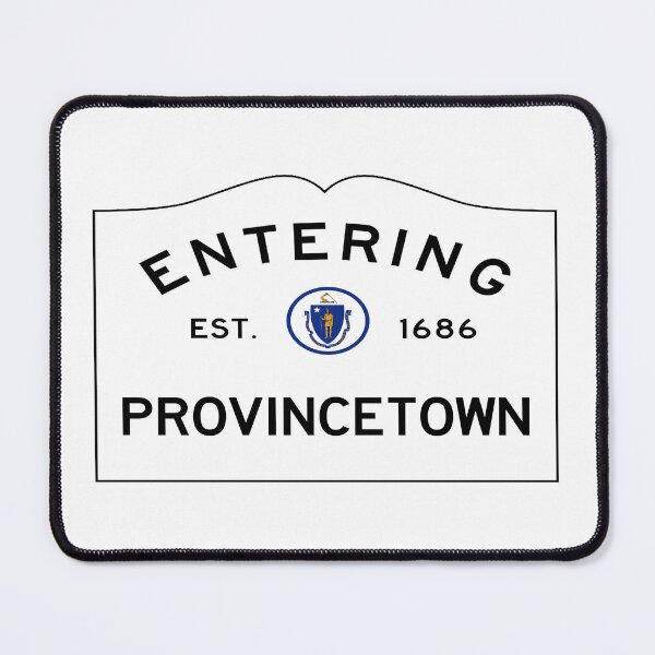 Item preview, Entering Provincetown Road Sign - Provincetown, Massachusetts designed and sold by SouthShorePics.