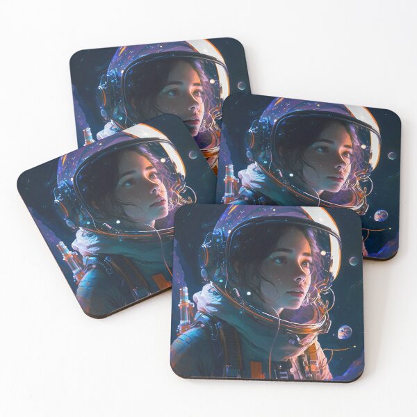 Item preview, Cosmic Dreamer: A Girl's Journey Through the Stars designed and sold by oanaunciuleanu.