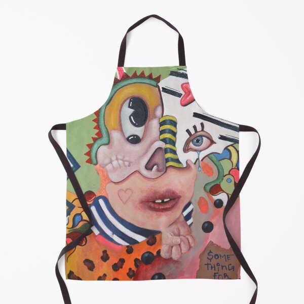 Aperçu de l'œuvre quelque chose pour personne | pop art abstrait surréaliste par Tyler Tilley | Peinture d'art bizarre Affiche des temps étranges créée et vendue par Tyler Tilley.