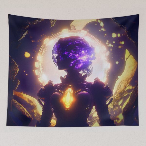 Item preview, Cosmic Dreamer: A Girl's Journey Through the Stars designed and sold by oanaunciuleanu.