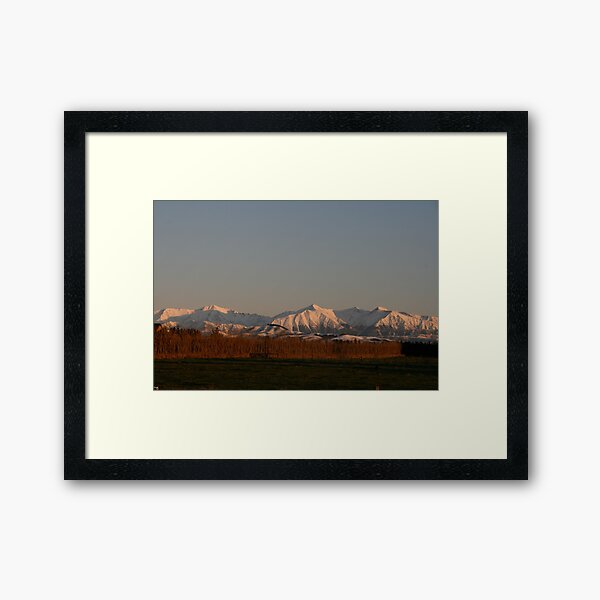 Item preview, Southern Alps, winter in Canterbury NZ designed and sold by KiwiImages.