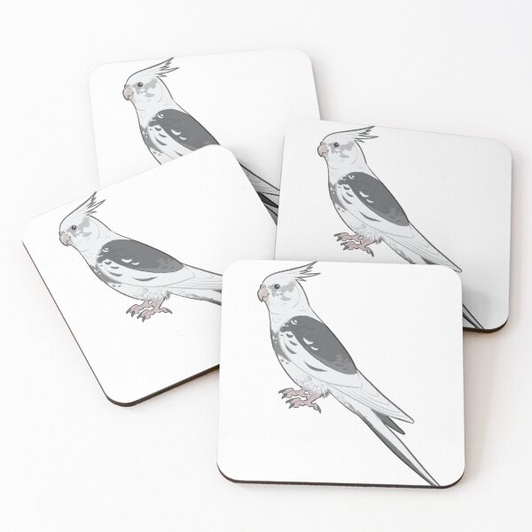 Item preview, Cockatiel - White-faced Pied  designed and sold by figbirds.