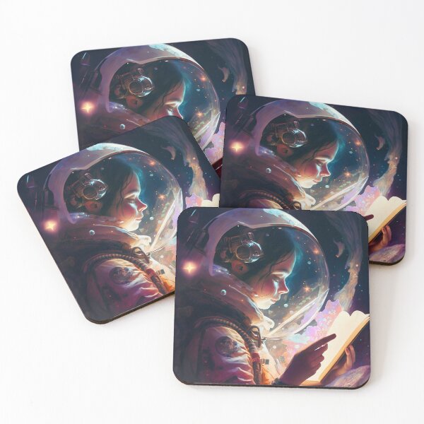 Item preview, Cosmic Dreamer: A Girl's Journey Through the Stars designed and sold by oanaunciuleanu.