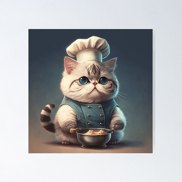 Item preview, Cat Chef: The funniest and most elegant cats in the kitchen with Cat Chef designed and sold by BeerBot.