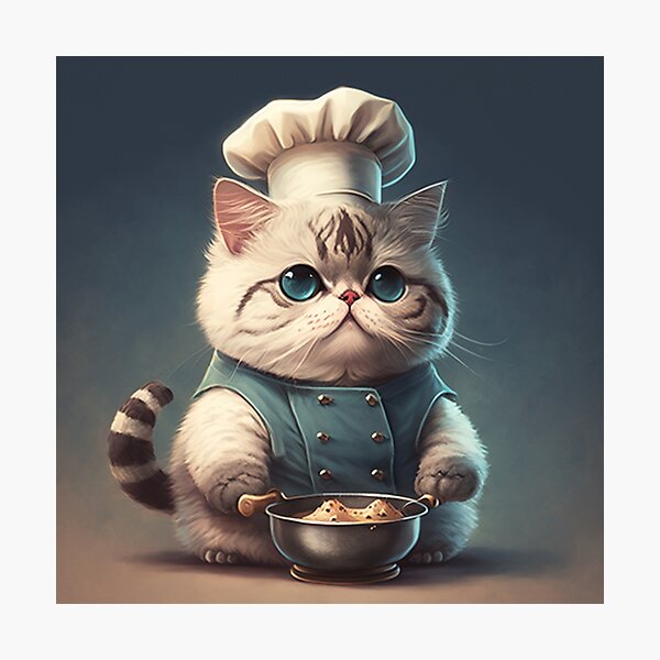 Item preview, Cat Chef: The funniest and most elegant cats in the kitchen with Cat Chef designed and sold by BeerBot.