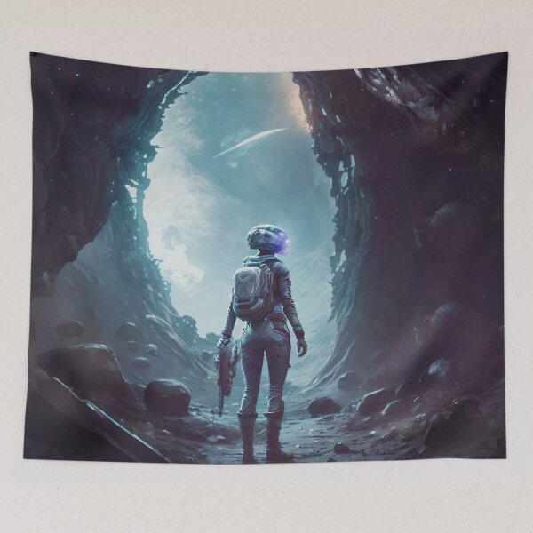 Item preview, Cosmic Dreamer: A Girl's Journey Through the Stars designed and sold by oanaunciuleanu.