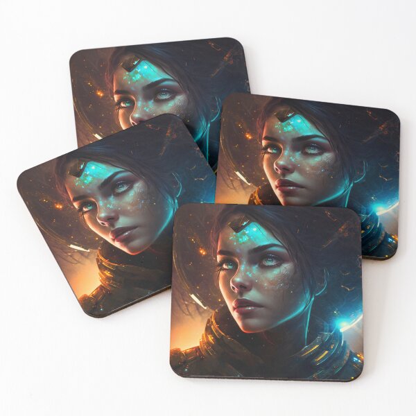 Item preview, Cosmic Dreamer: A Girl's Journey Through the Stars designed and sold by oanaunciuleanu.