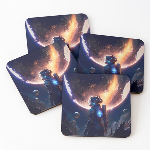 Item preview, Cosmic Dreamer: A Girl's Journey Through the Stars designed and sold by oanaunciuleanu.