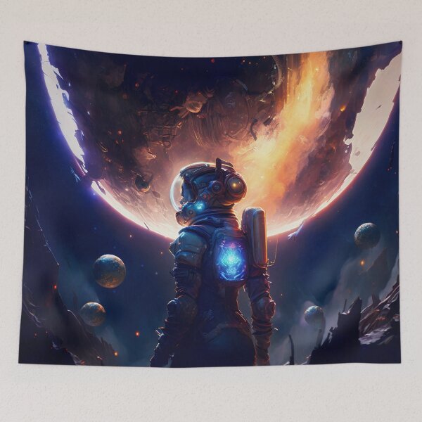 Item preview, Cosmic Dreamer: A Girl's Journey Through the Stars designed and sold by oanaunciuleanu.