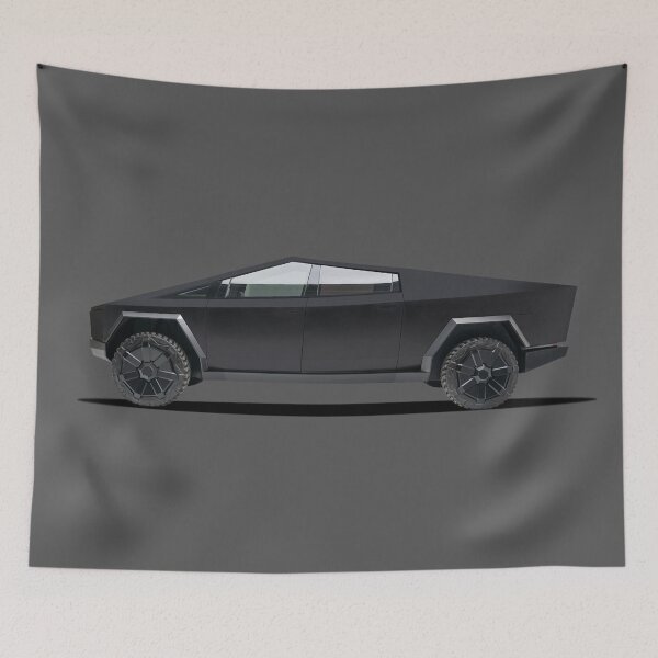 Item preview, The Black Cybertruck - on Grey designed and sold by boltjesdesign.