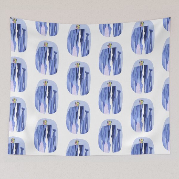 Item preview, Paradise Falls Painting designed and sold by Lyndsedoodle.