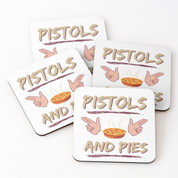 Item preview, Pistols and Pies designed and sold by Travarts.