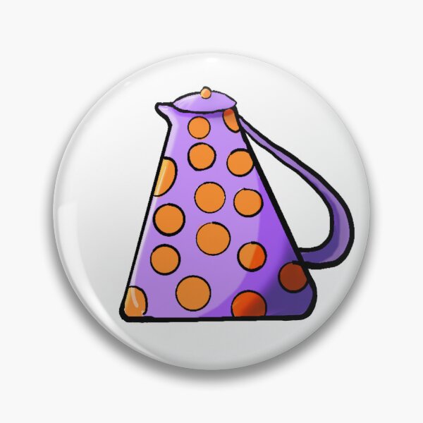 Item preview, Polka dot teapot designed and sold by BadWolphe.