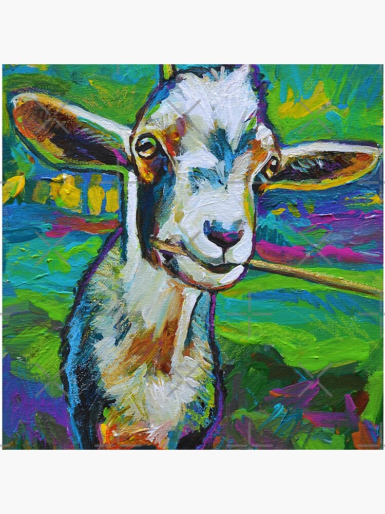 Theodore the Goat by RobertPhelpsArt