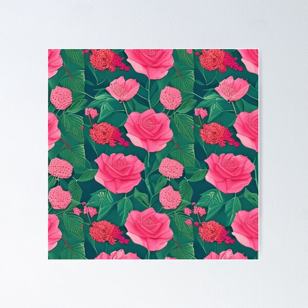 Item preview, Vintage floral pattern designed and sold by Girly-Universe.