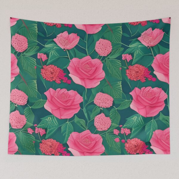 Item preview, Vintage floral pattern designed and sold by Girly-Universe.