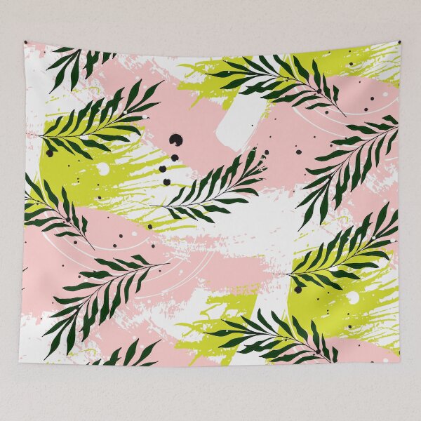 Item preview, Palm contrast texture designed and sold by Milatoo.