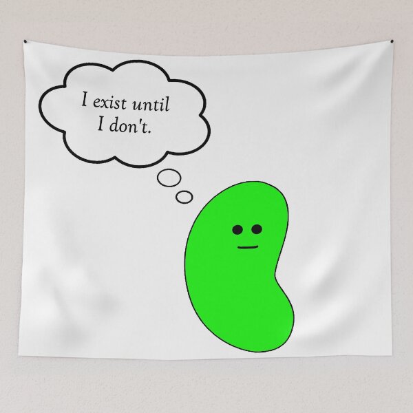 Item preview, Absurd Thoughts - Exist (green) designed and sold by AbsurdJellybean.