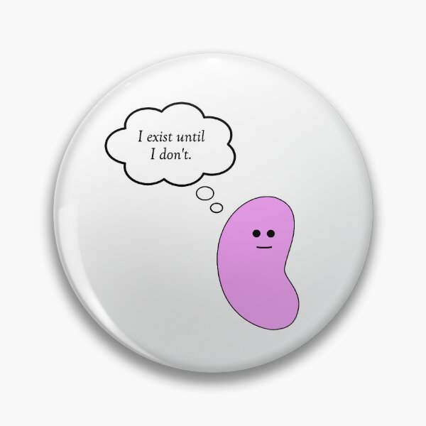 Item preview, Absurd Thoughts - Exist (mauve) designed and sold by AbsurdJellybean.