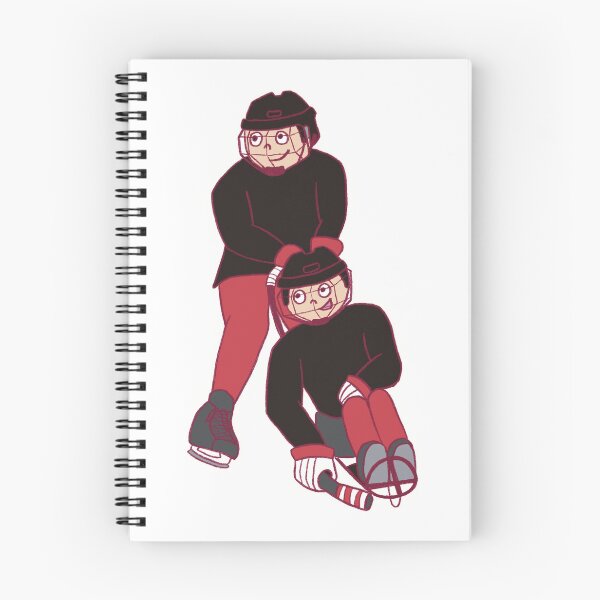 Item preview, Para Ice Hockey Skater w/Pusher - Black/Red - I designed and sold by Wolfe Books.