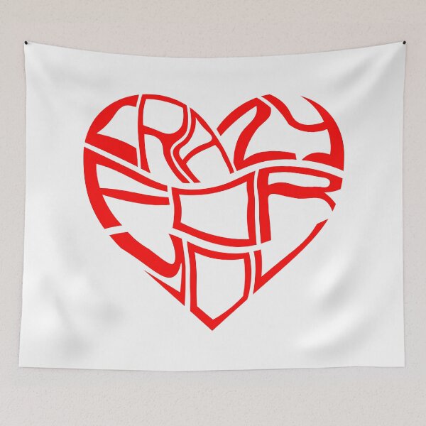 Item preview, Crazy For You (White Background) designed and sold by IKDG.