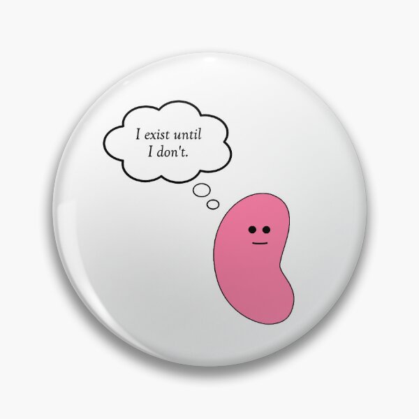 Item preview, Absurd Thoughts - Exist (pink) designed and sold by AbsurdJellybean.