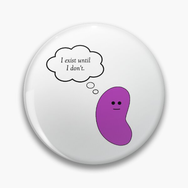 Item preview, Absurd Thoughts - Exist (purple) designed and sold by AbsurdJellybean.
