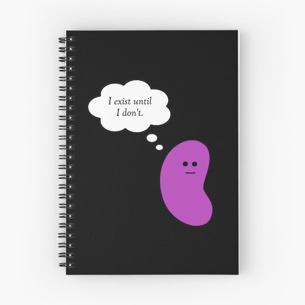 Item preview, Absurd Thoughts - Exist (purple) designed and sold by AbsurdJellybean.