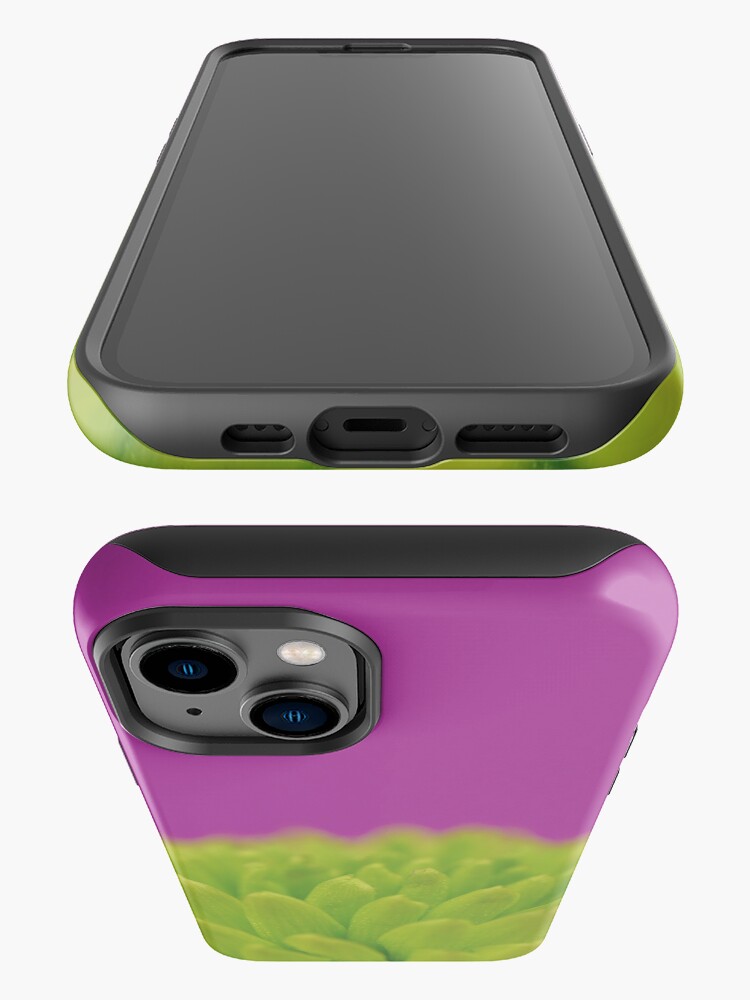 Thumbnail 3 of 4, iPhone Case, Green Button Spray Chrysanthemum designed and sold by IAmPaul.
