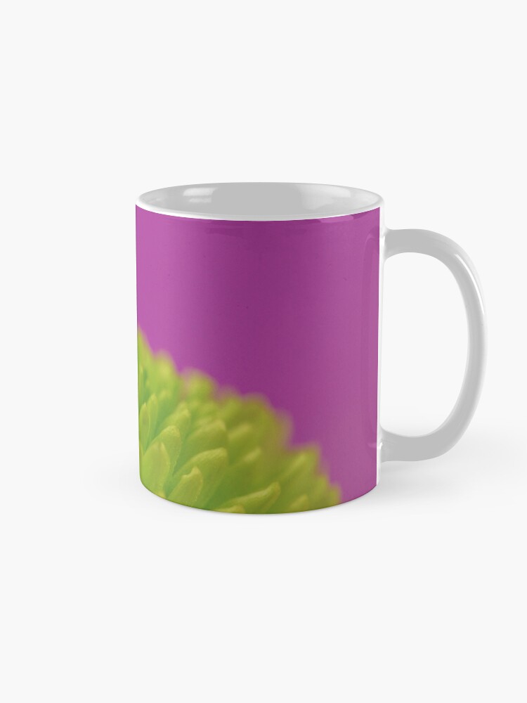 Thumbnail 5 of 6, Coffee Mug, Green Button Spray Chrysanthemum designed and sold by IAmPaul.