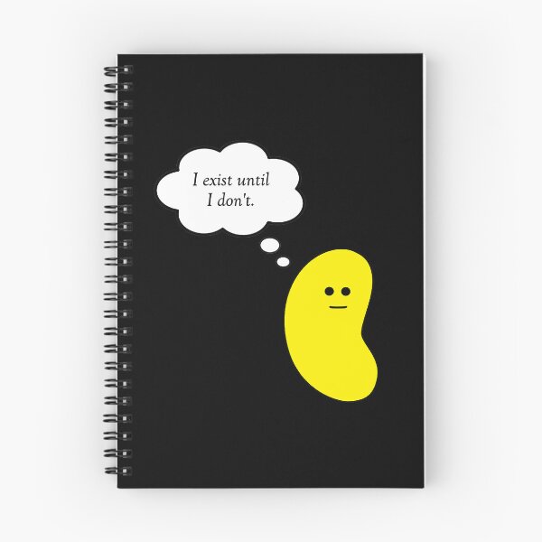 Item preview, Absurd Thoughts - Exist (yellow) designed and sold by AbsurdJellybean.