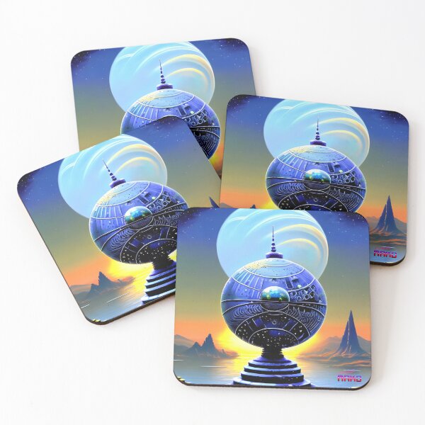 Item preview, Retro Scifi Skyline Deco CLI designed and sold by AliceMako.
