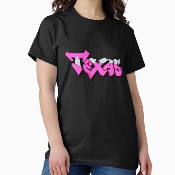 Vista previa del artículo con la obra «Patrón de bandera rosa de Texas», diseñado y vendido por Pink  Yeah.