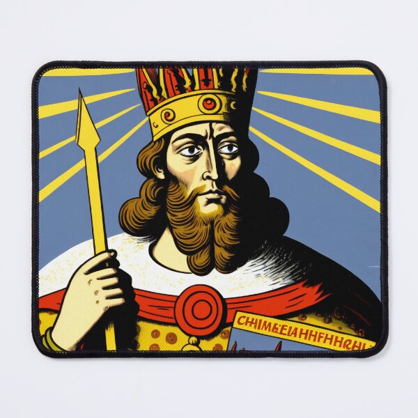 Item preview, Charlemagne Pop Art designed and sold by iLabarum.