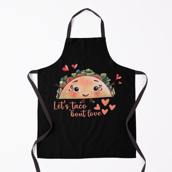 Item preview, Let's taco 'bout love - Valentine's Day taco designed and sold by EvergreenWhimsy.