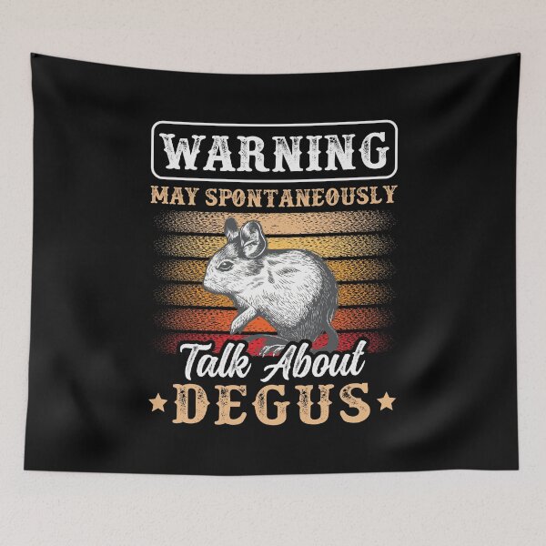 Item preview, Spontaneously Talking About Degu Chilean Rodent designed and sold by madgrfx.