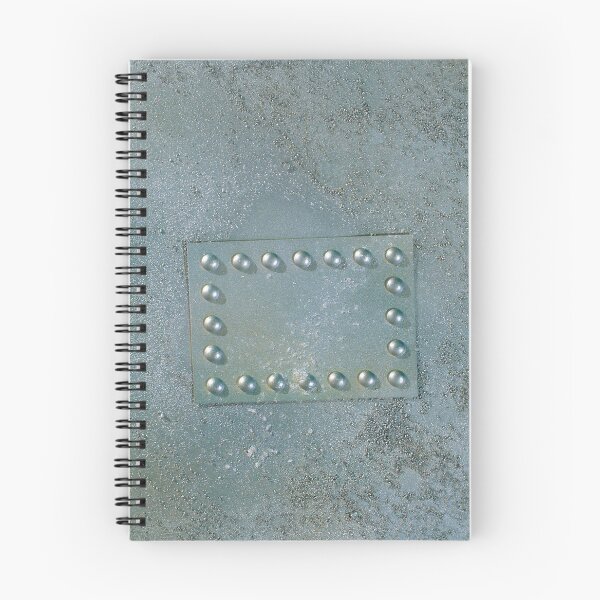 Item preview, Riveted patch on gray metal designed and sold by SunnyDazDesign.