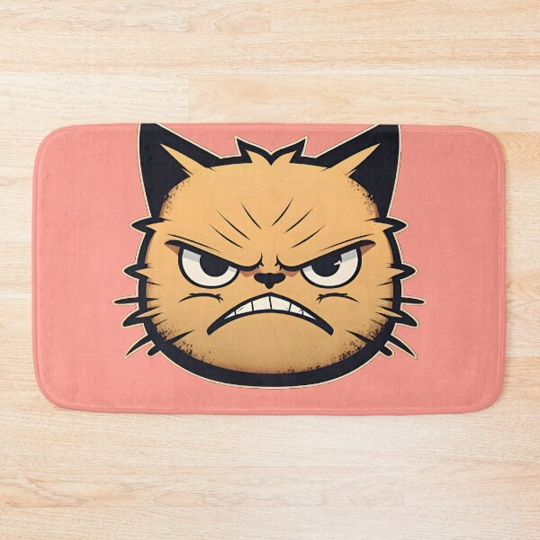 Item preview, Angry Cat Face designed and sold by john-ess.