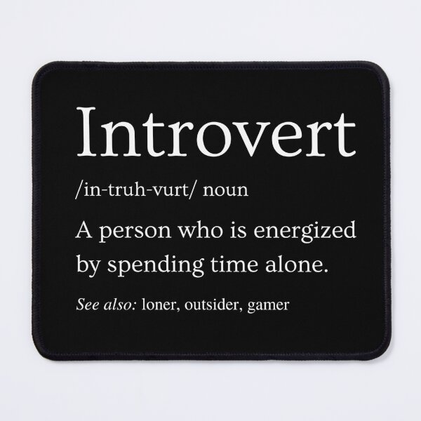 Item preview, Introvert Definition designed and sold by SqueakitySqueak.